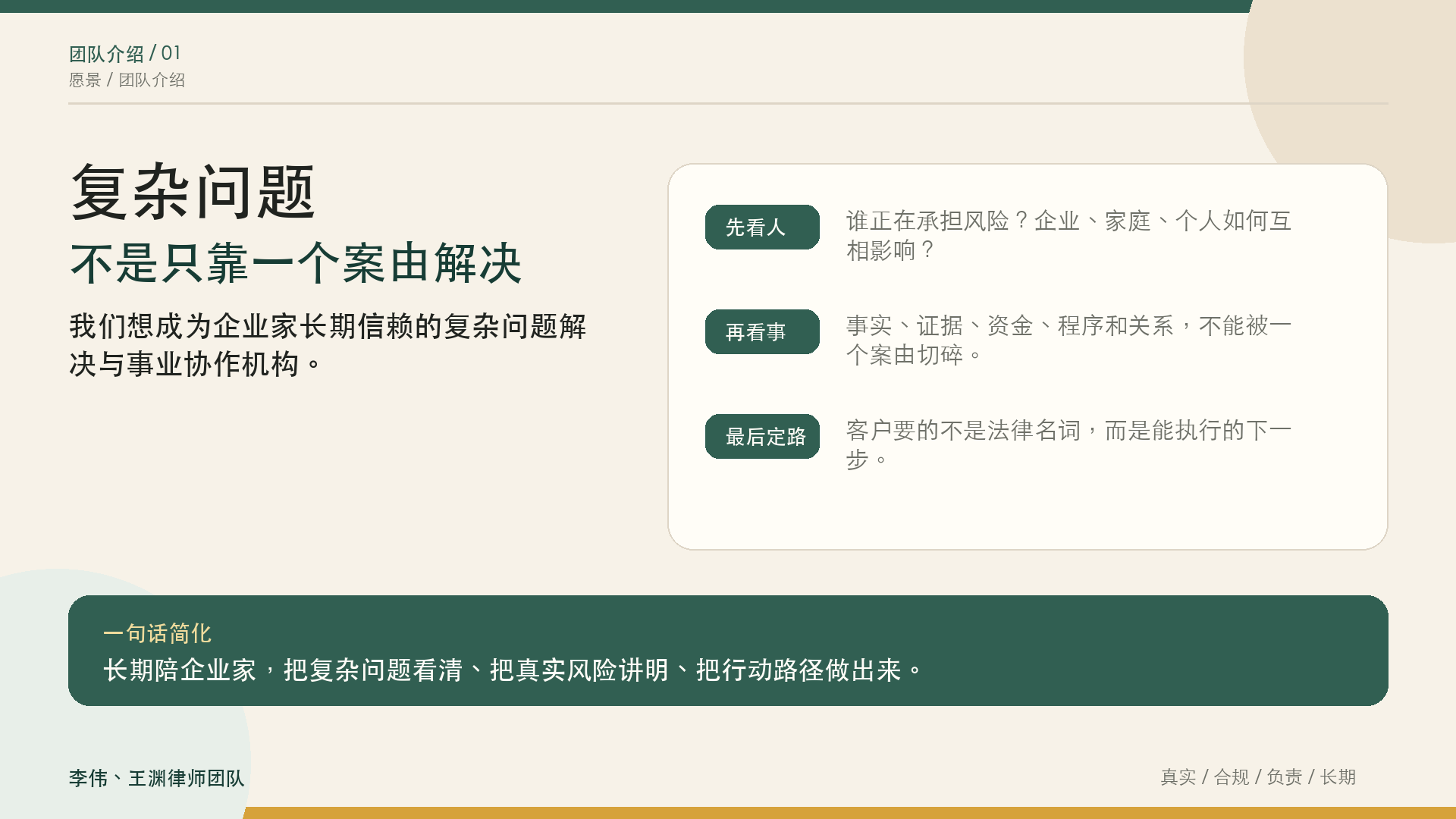 复杂问题从看人、看事到确定解决路径的方法说明